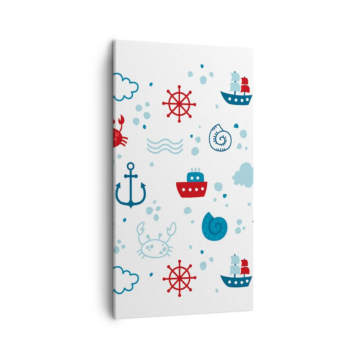 Quadro su tela - Stampe su Tela - Favola nel mare - 45x80 cm