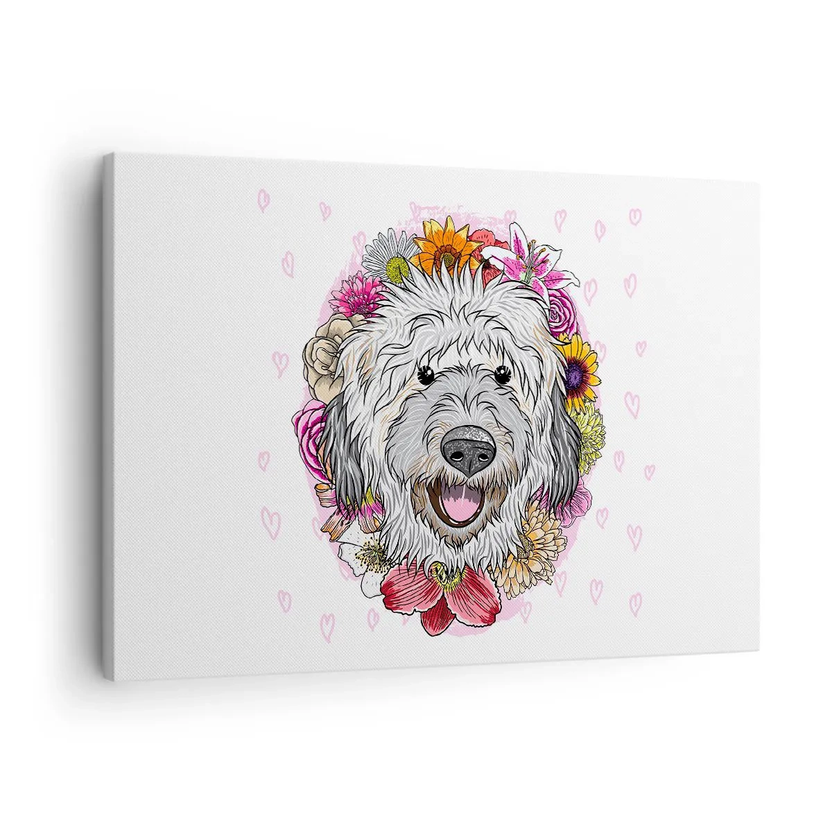 Quadro su tela - Stampe su Tela - Gioia di cucciolo - 70x50 cm