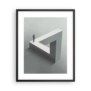 Poster in cornice nera - Eppure è possibile - 40x50 cm
