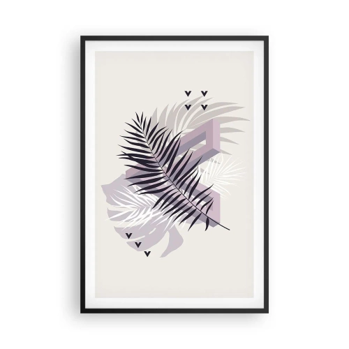 Poster in cornice nera - L'ombra dell'ombra - 61x91 cm