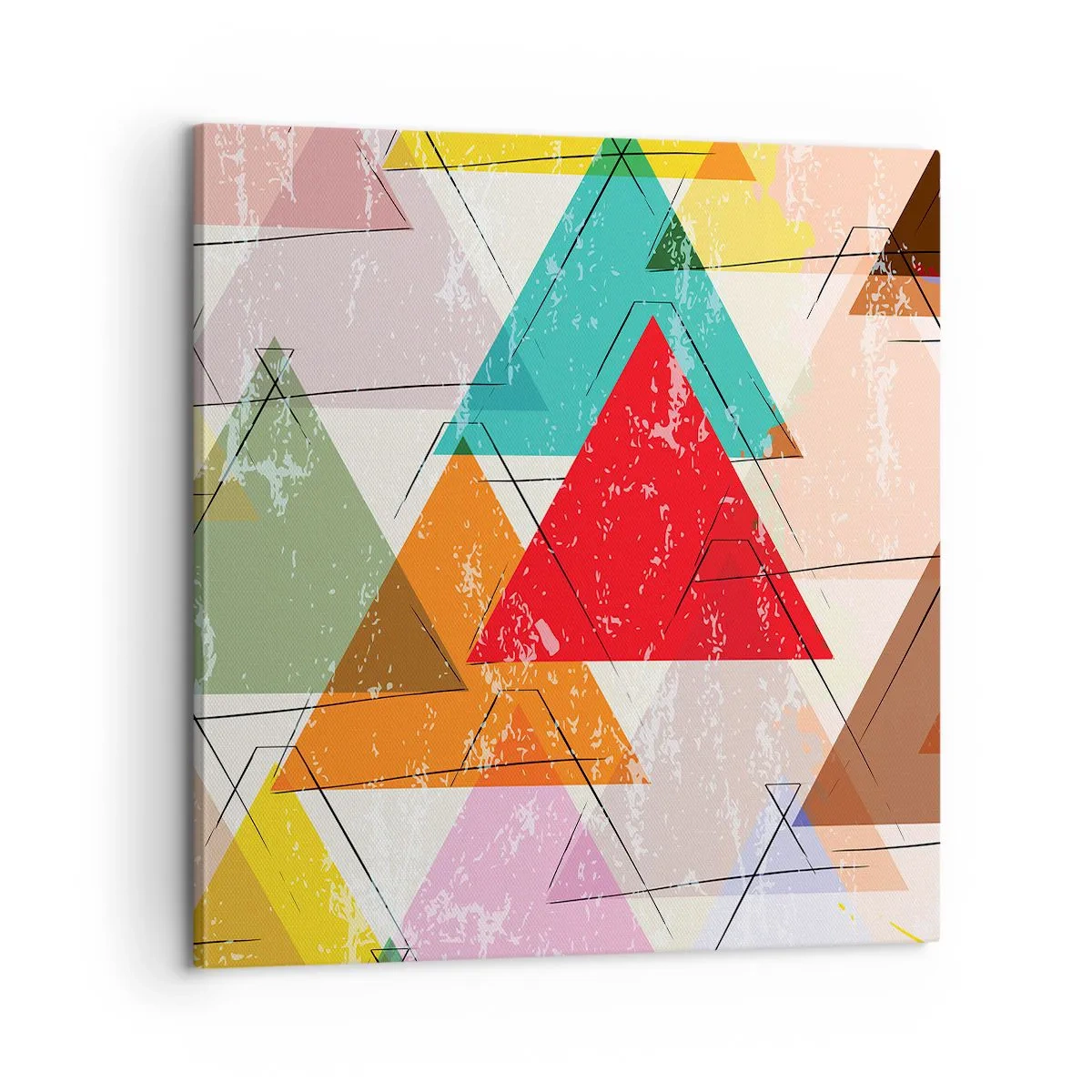 Quadro su tela - Stampe su Tela - Tre alla volta - 60x60 cm