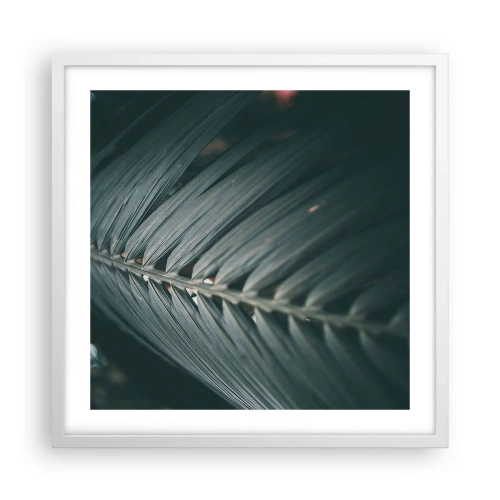 Poster in cornice bianca - La precisione della natura - 50x50 cm