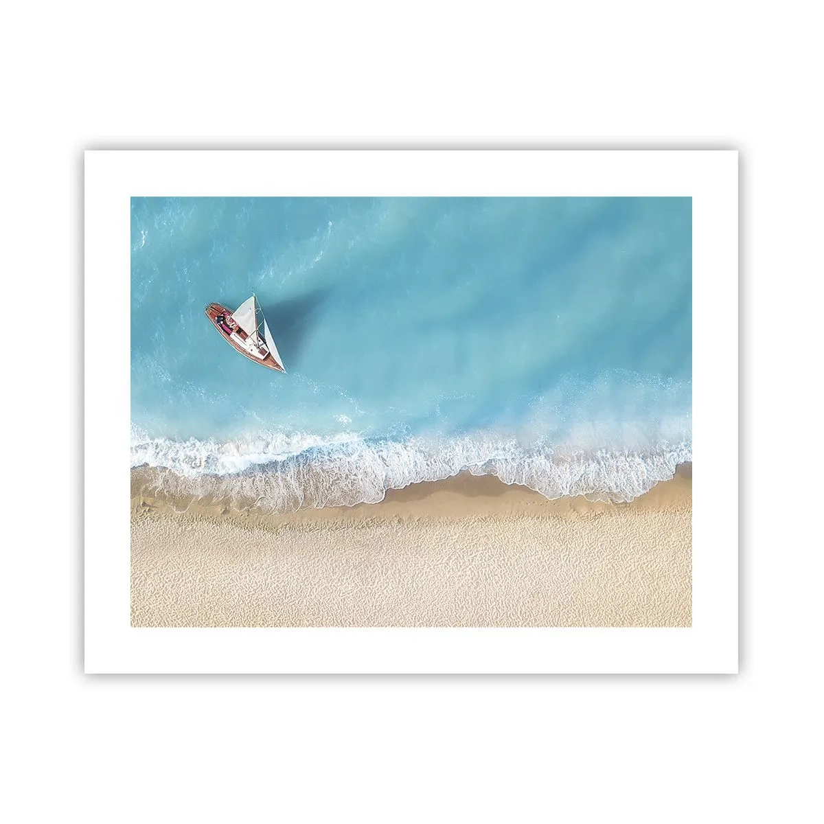 Poster - Al confine del blu e dell'oro - 50x40 cm