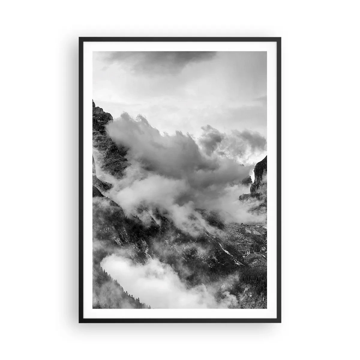 Poster in cornice nera - Belli e terribili - 70x100 cm