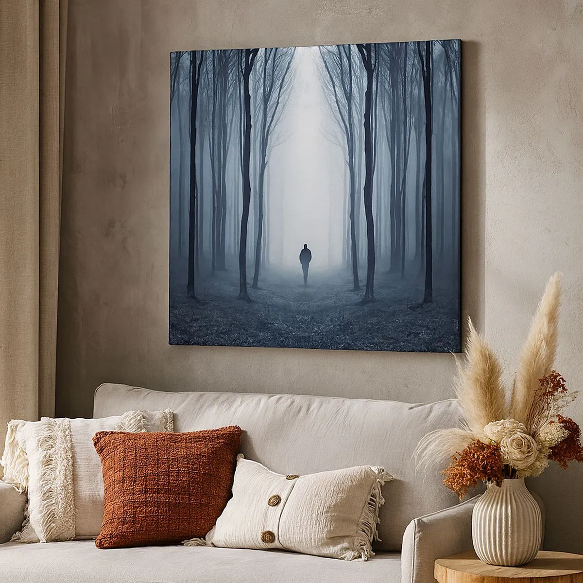 Quadro su tela - Stampe su Tela - E tutto è semplice e chiaro - 30x30 cm