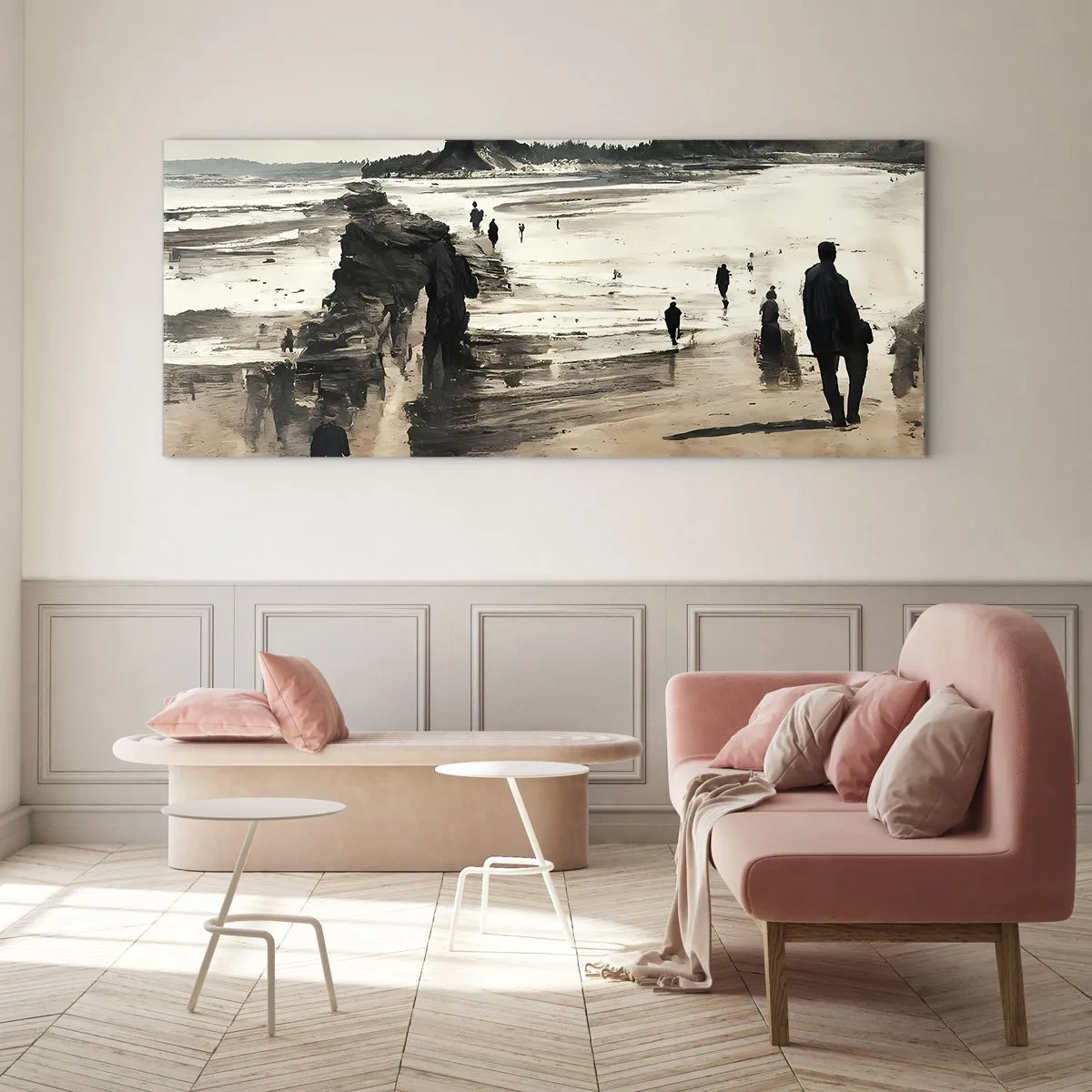 Quadro su vetro - Convocati - 90x30 cm