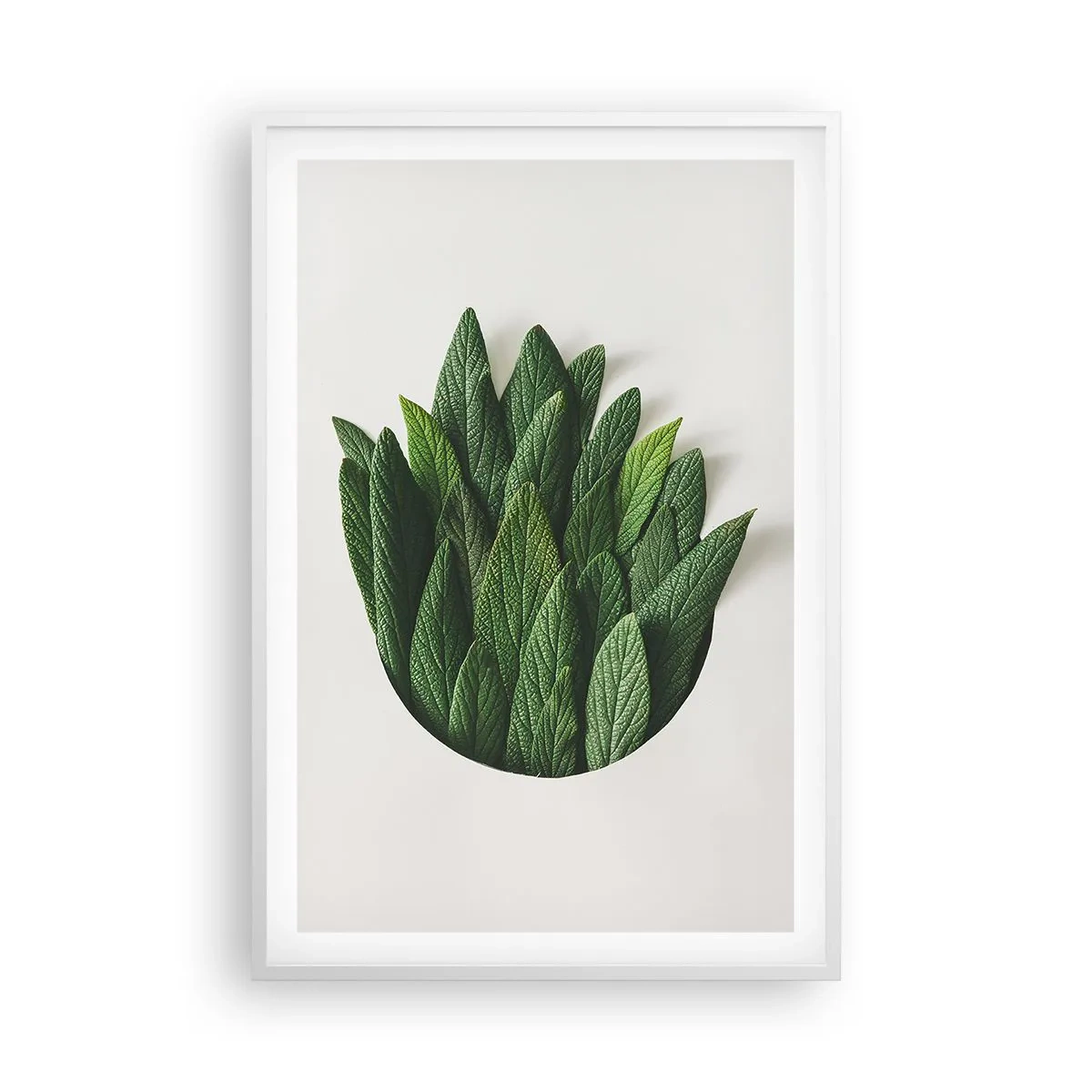 Poster in cornice bianca - Curiosità irrefrenabile - 61x91 cm