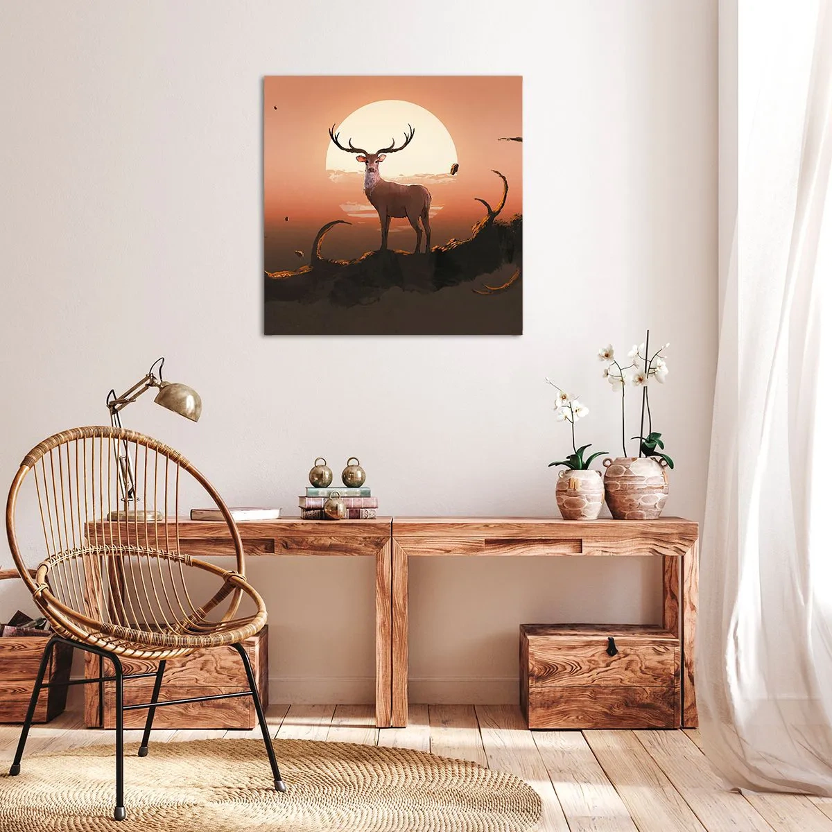 Quadro su tela - Stampe su Tela - Questa notte è diversa dalle altre - 40x40 cm
