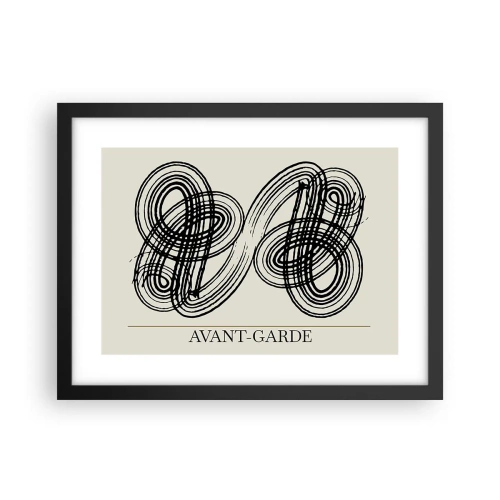 Poster in cornice nera - In tutta spontaneità - 40x30 cm