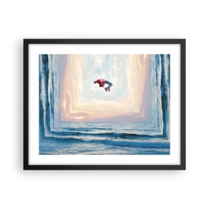 Poster in cornice nera - In un'altra dimensione - 50x40 cm