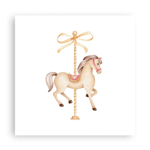 Poster - Trotto aggraziato - 60x60 cm
