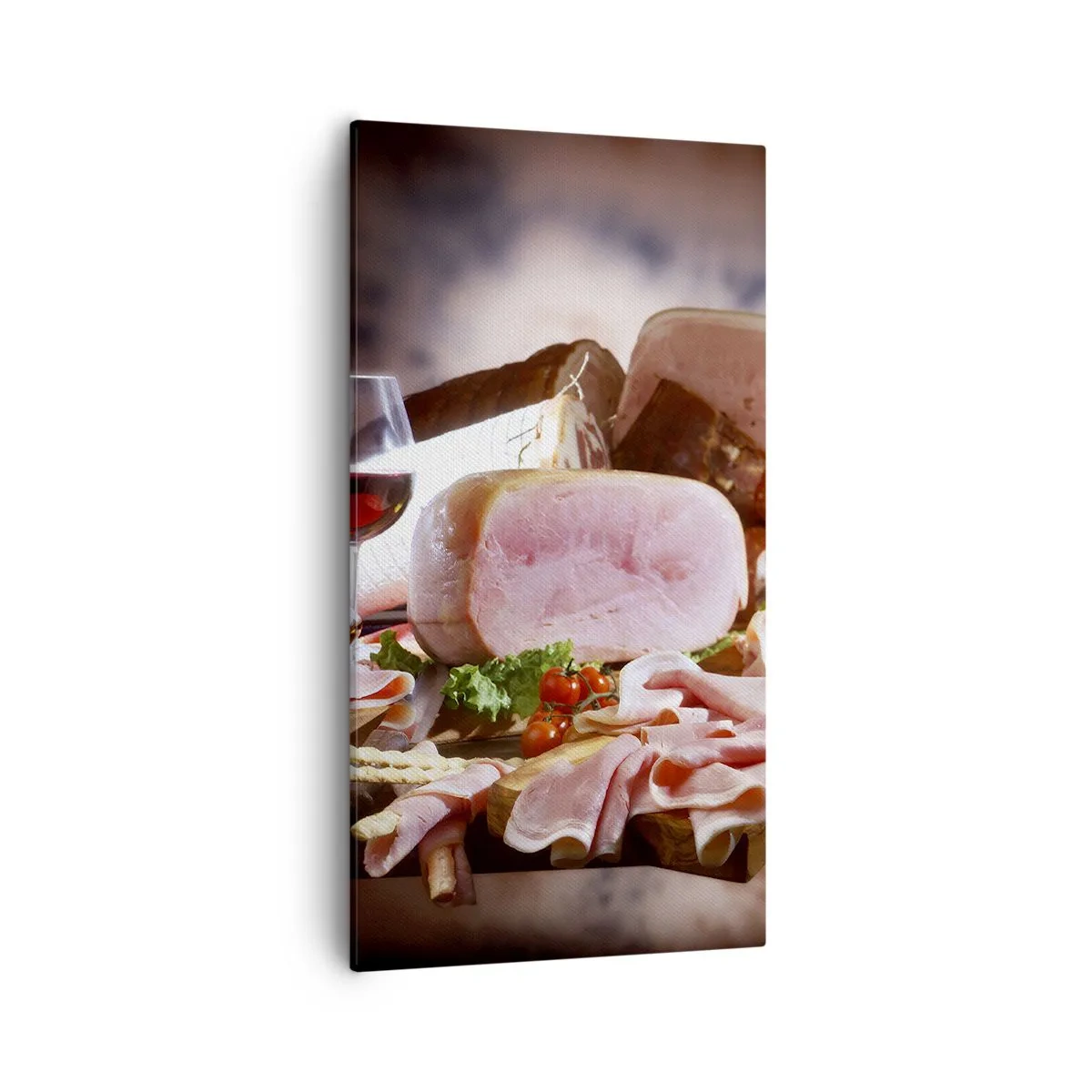 Quadro su tela - Stampe su Tela - Sogno culinario con caraffa - 55x100 cm