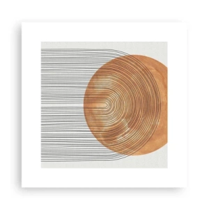 Poster - Composizione solare - 30x30 cm