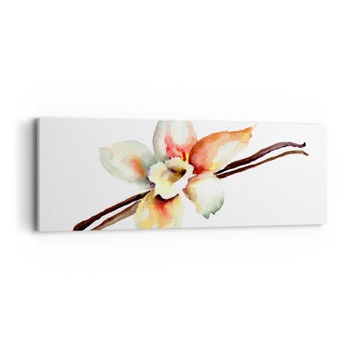 Quadro su tela - Stampe su Tela - Dolcezza versata con la vernice - 90x30 cm
