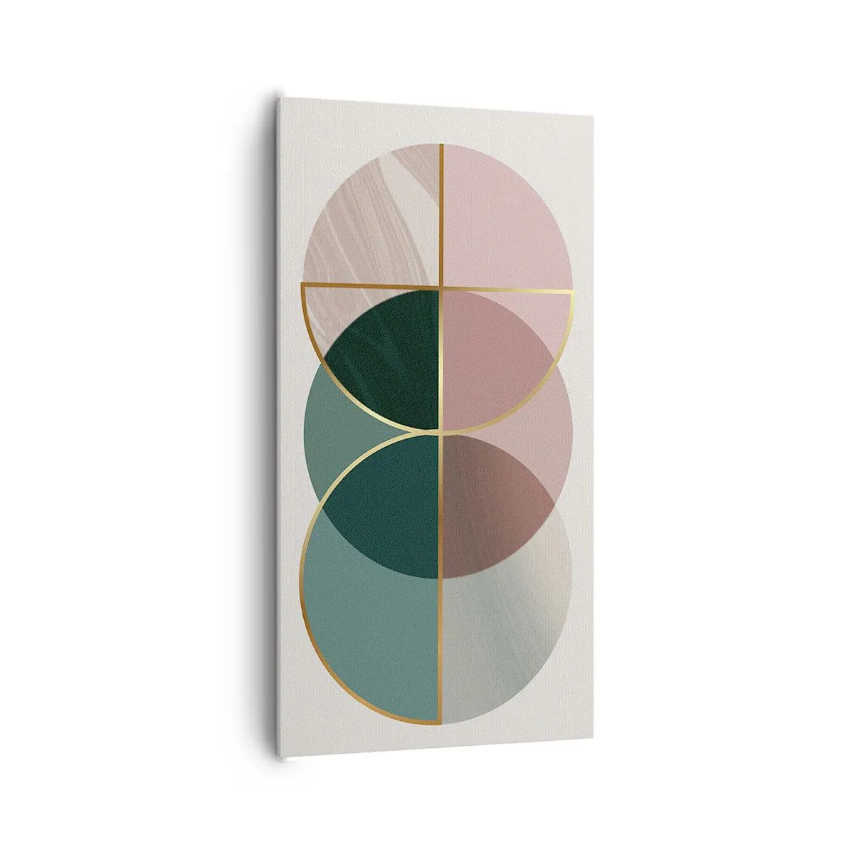 Quadro su tela - Stampe su Tela - Un cerchio dietro l'altro... - 65x120 cm