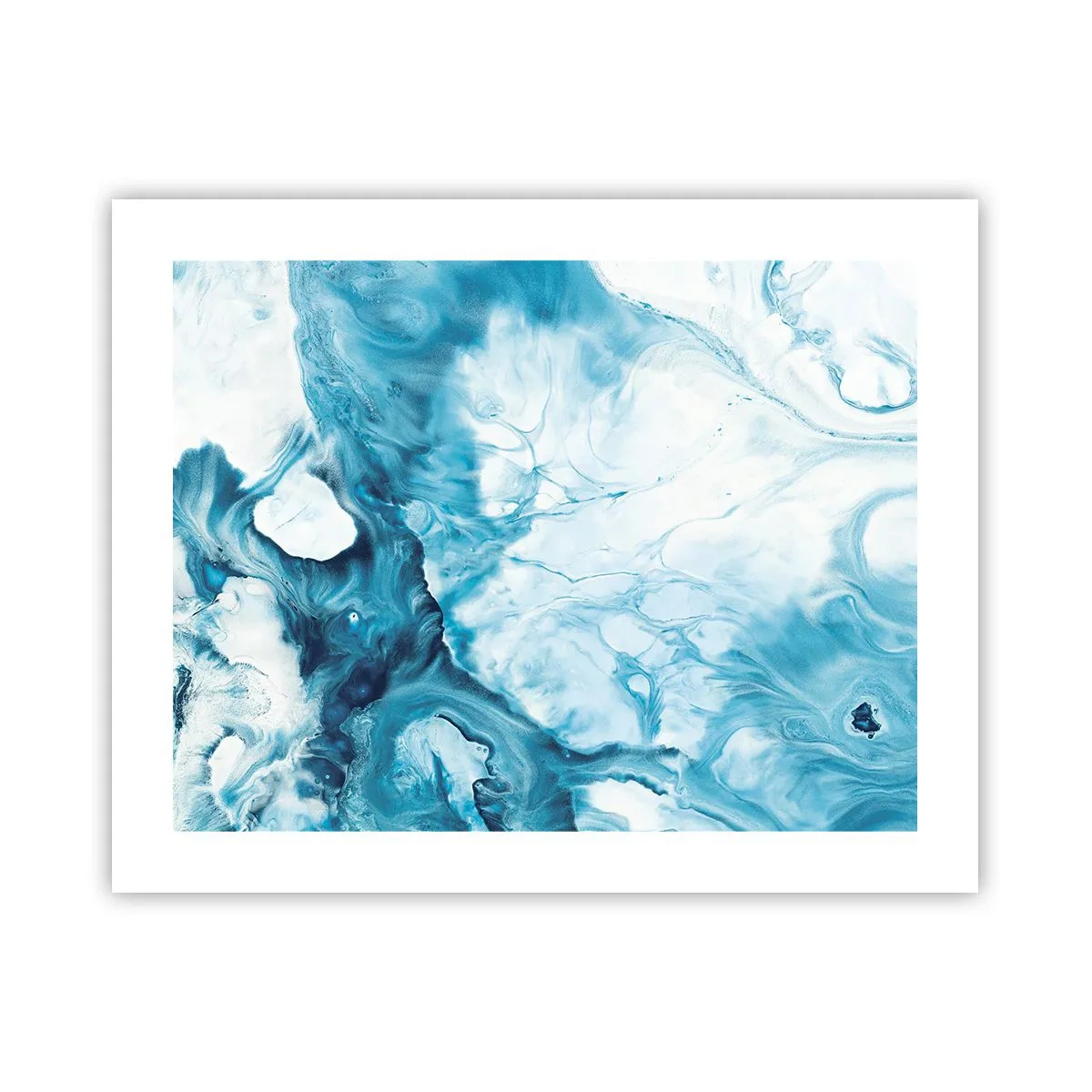 Poster - Concerto di blu - 50x40 cm