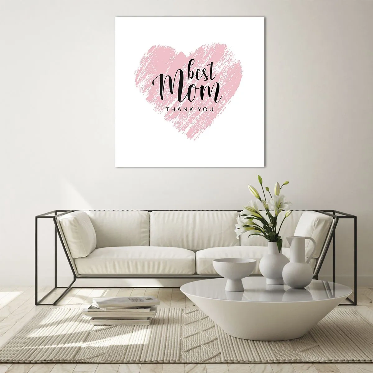 Quadro su vetro - È sempre il momento giusto - 30x30 cm