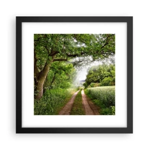 Poster in cornice nera - Et in Arcadia ego - 30x30 cm