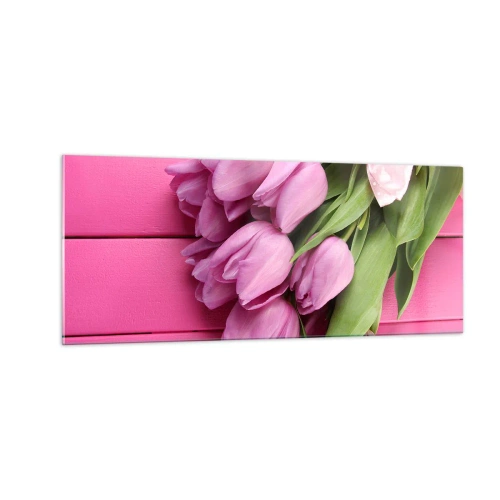 Quadro su vetro - Proprio per te - 100x40 cm