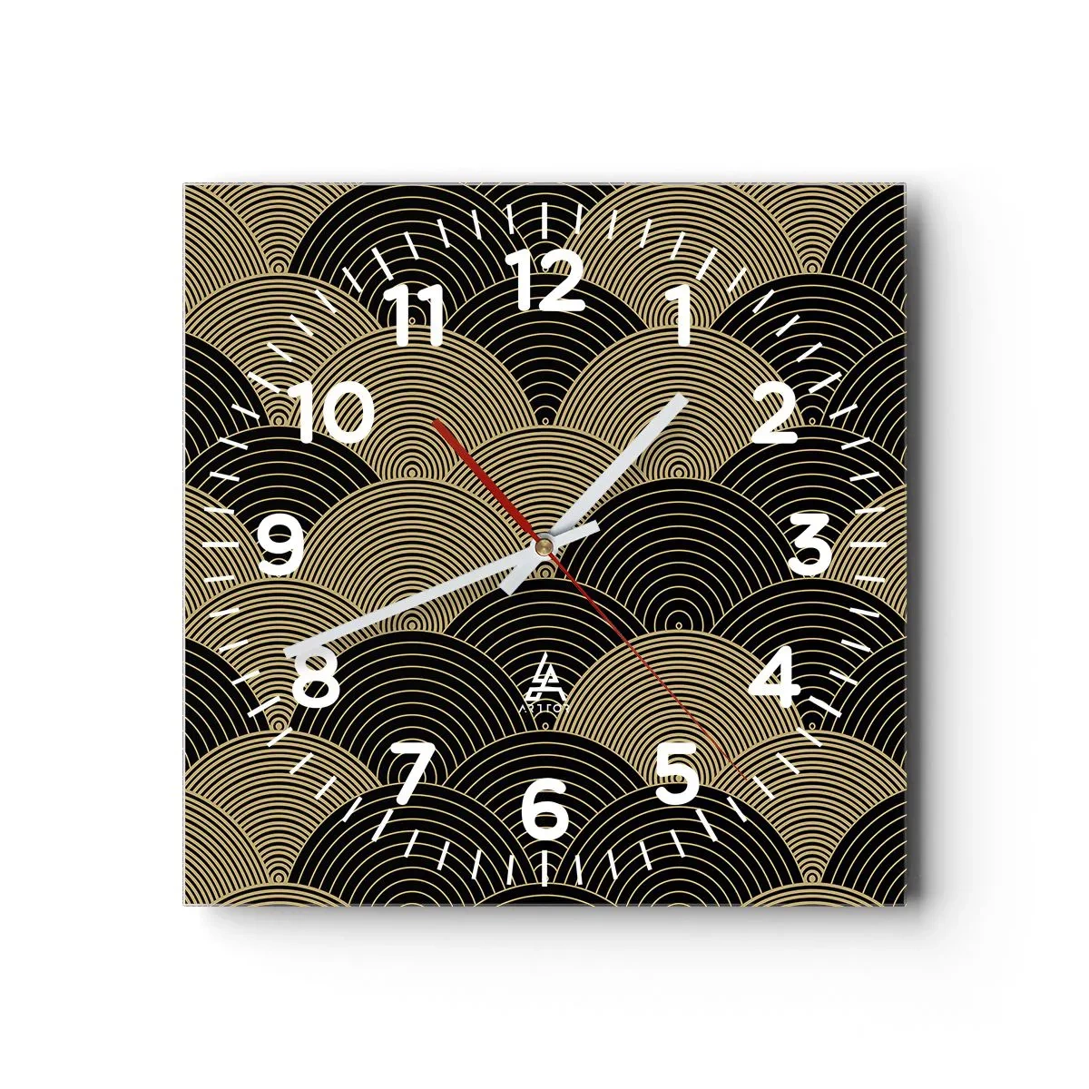 Orologio da parete - Orologio in Vetro - Unità nella molteplicità - 40x40 cm