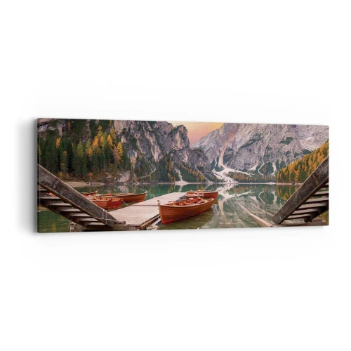 Quadro su tela - Stampe su Tela - La promessa del giorno - 90x30 cm