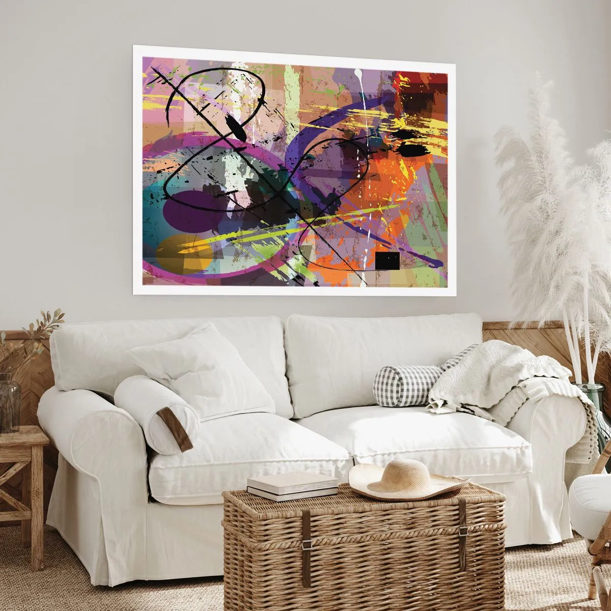 Poster - Per la via diritta o tortuosa - 91x61 cm