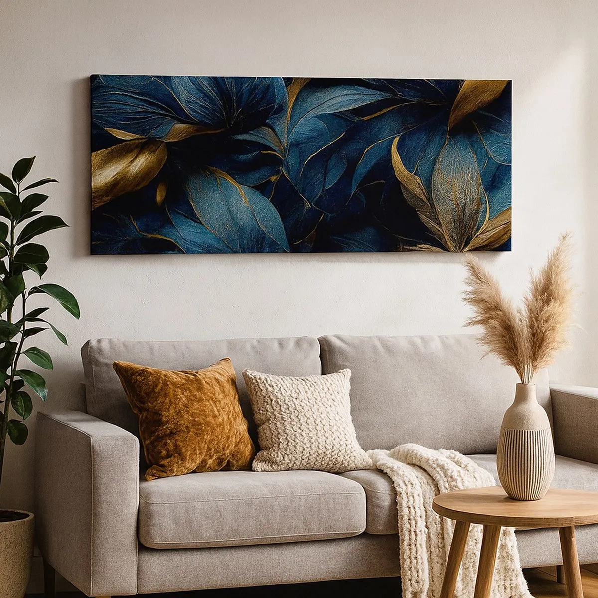 Quadro su tela - Stampe su Tela - Foderati d'oro - 100x40 cm