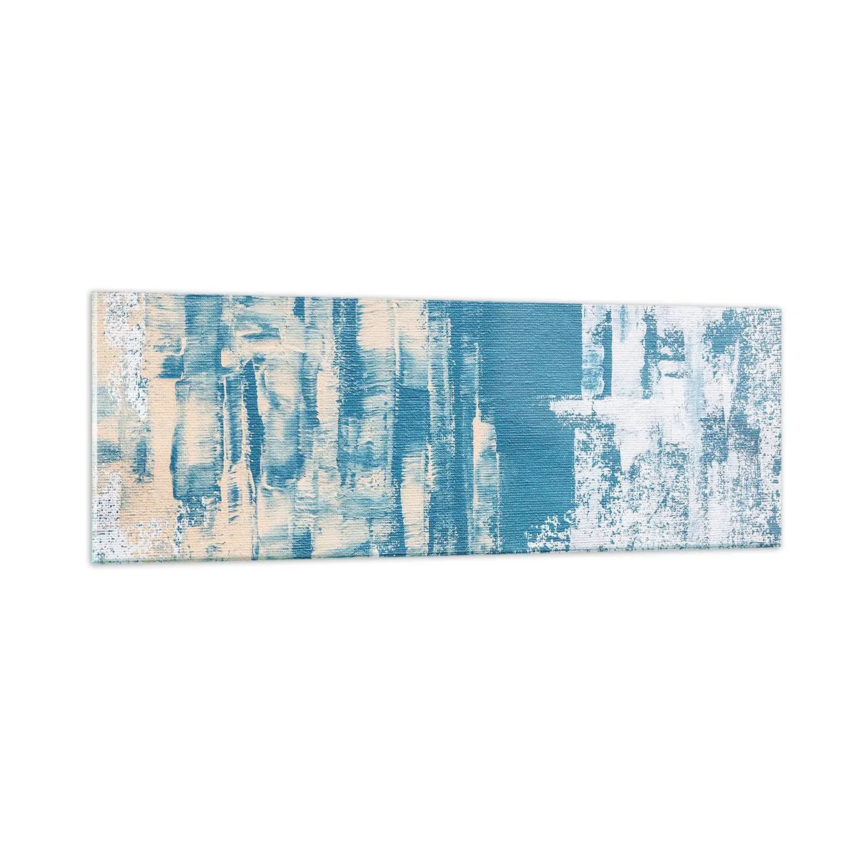 Quadro su vetro - Attraverso il ghiaccio - 90x30 cm