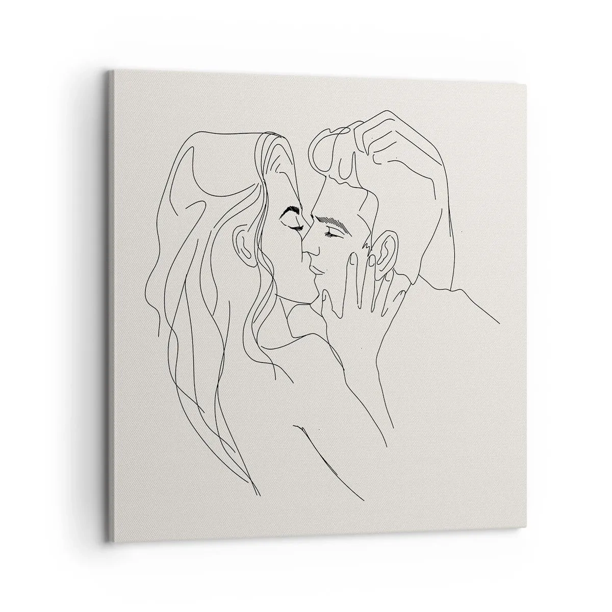 Quadro su tela - Stampe su Tela - Intrecciati dal sentimento - 60x60 cm