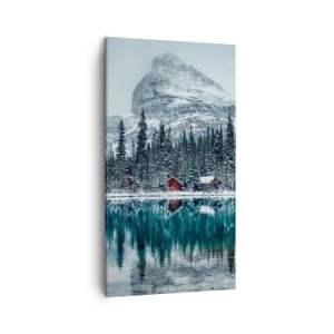 Quadro su tela - Stampe su Tela - Rifugio canadese - 45x80 cm