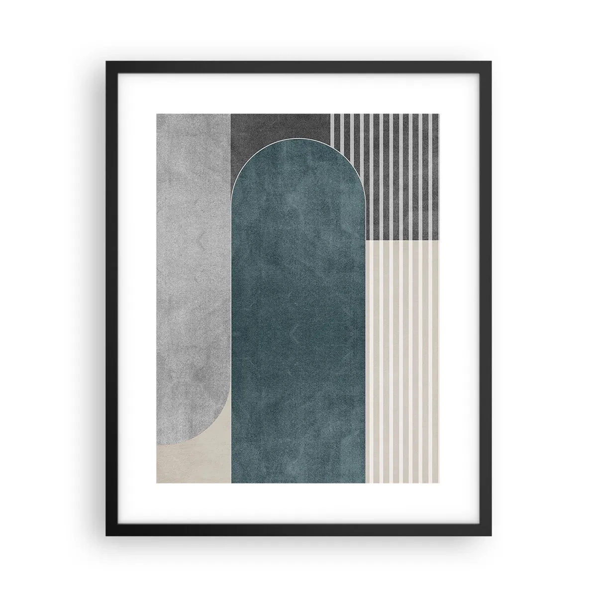 Poster in cornice nera - Composizione orizzontale  - 40x50 cm