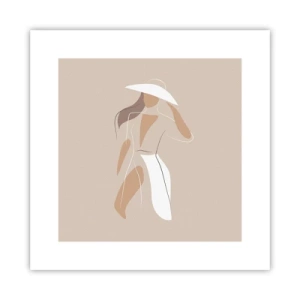Poster - La moda è un gioco - 30x30 cm
