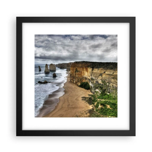 Poster in cornice nera - Bellezza selvatica - 30x30 cm