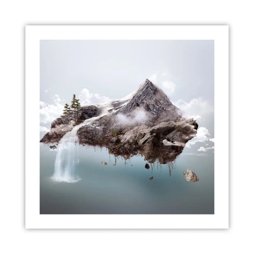 Poster - Con l'occhio del surrealista - 50x50 cm