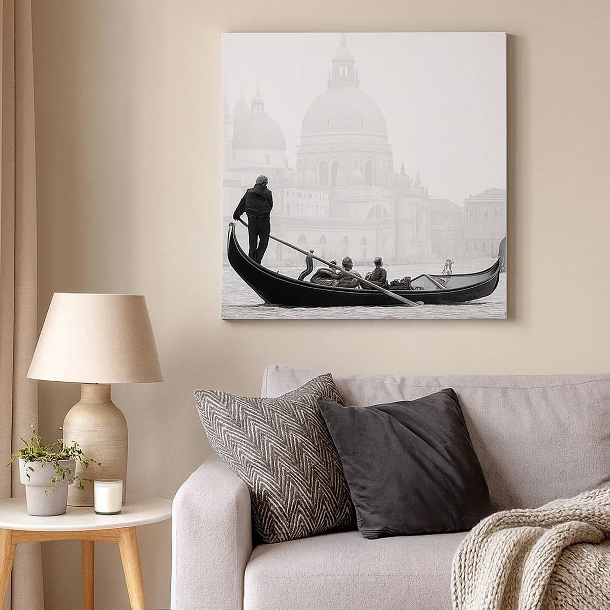 Quadro su tela - Stampe su Tela - Viaggio alla fonte della bellezza - 30x30 cm