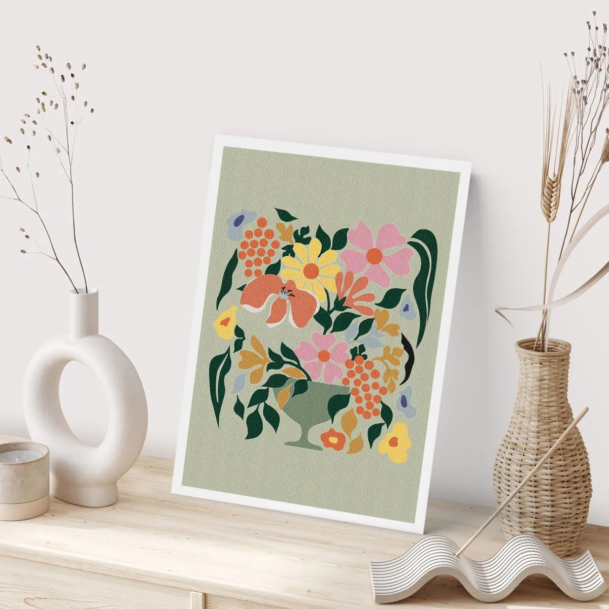 Poster - Bouquet pieno di vita - 70x100 cm