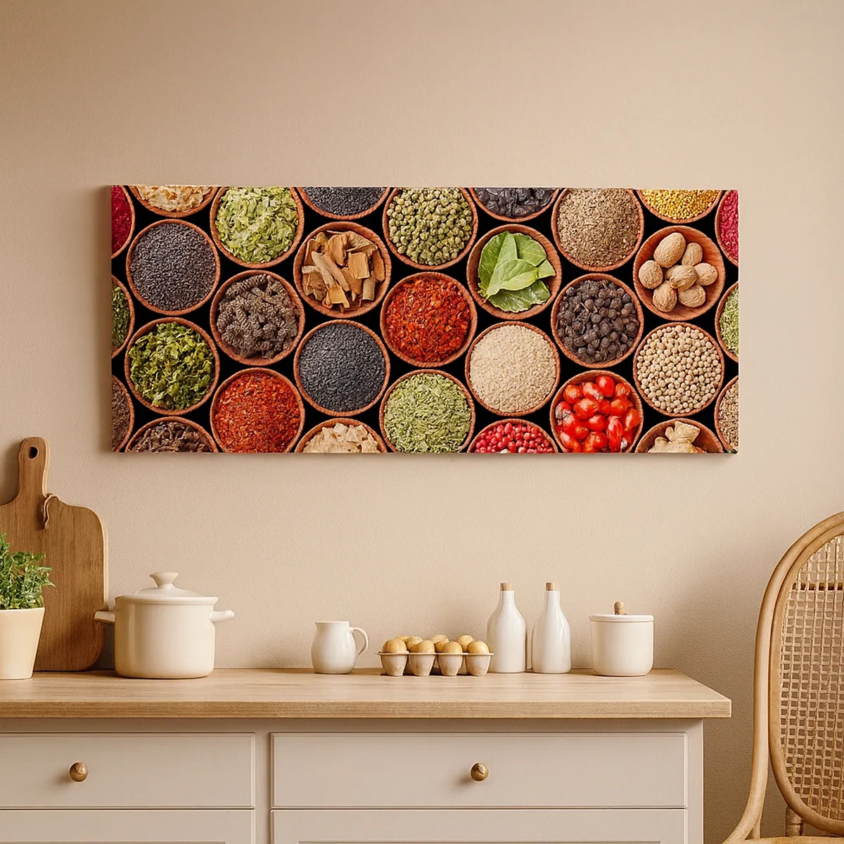 Quadro su tela - Stampe su Tela - Tutti i gusti del mondo - 30x30 cm