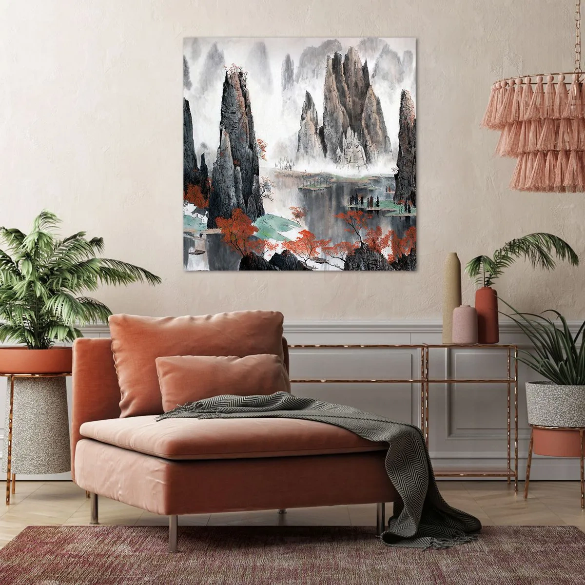 Quadro su tela - Stampe su Tela - Protettori potenti - 40x40 cm