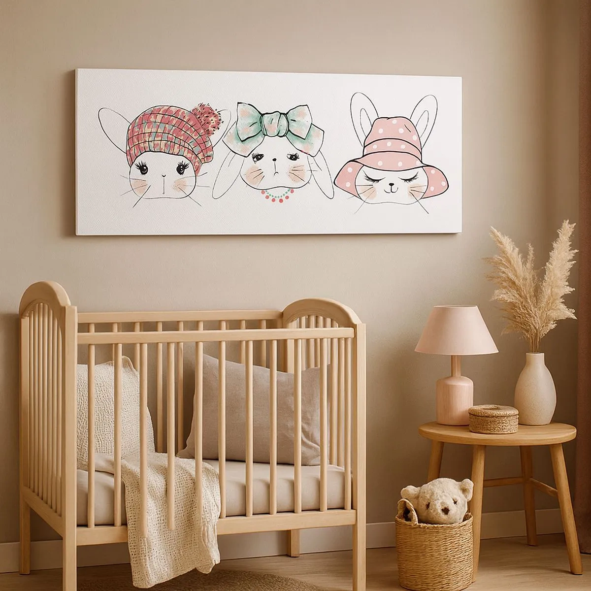 Quadro su tela - Stampe su Tela - Pensierosa, triste, contenta - 100x40 cm