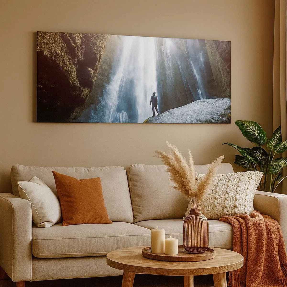 Quadro su tela - Stampe su Tela - Ripristino delle proporzioni - 100x40 cm