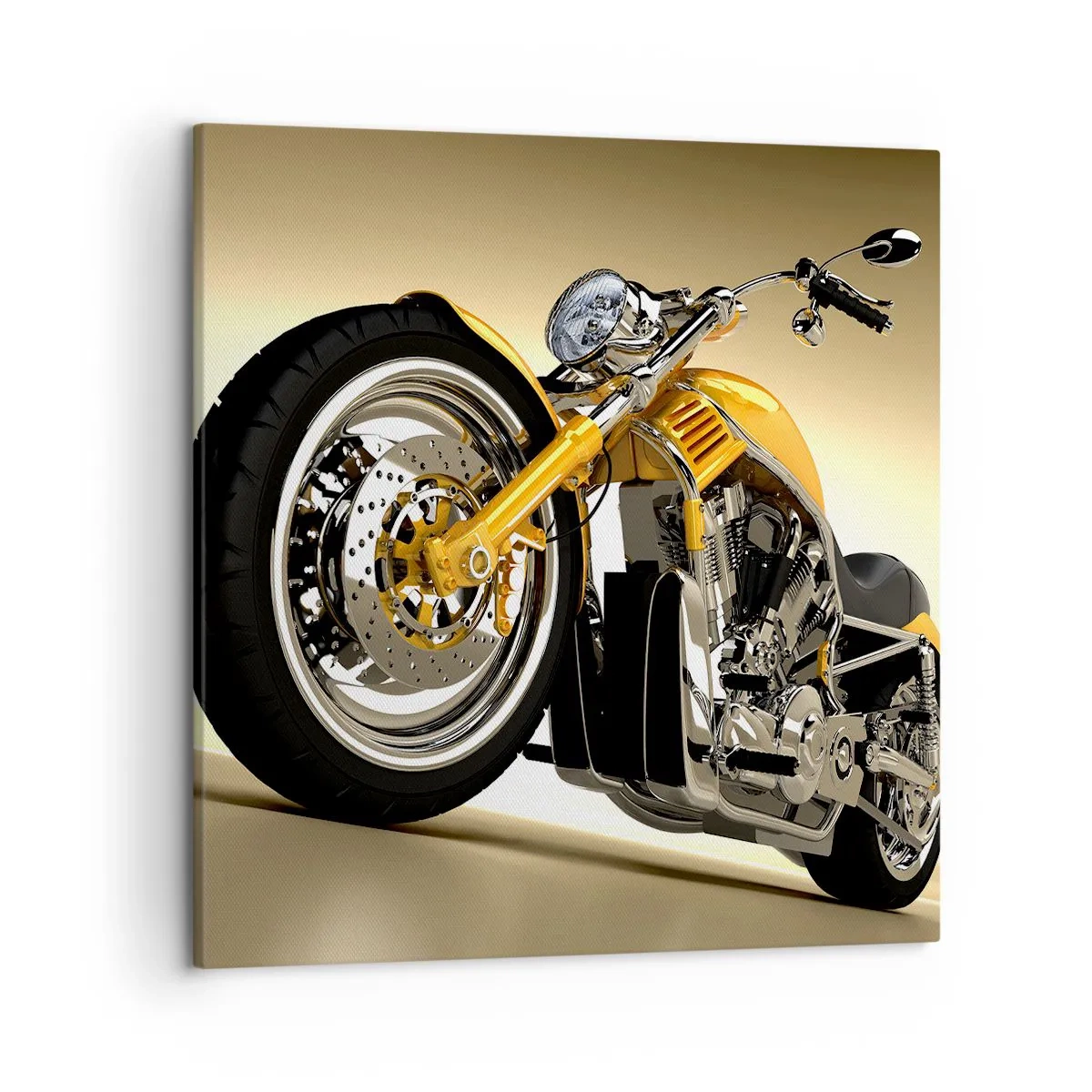 Quadro su tela - Stampe su Tela - Sogno di forza e di velocità - 50x50 cm