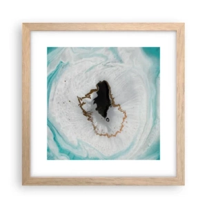 Poster in cornice rovere chiaro - Penetrare all'interno - 30x30 cm