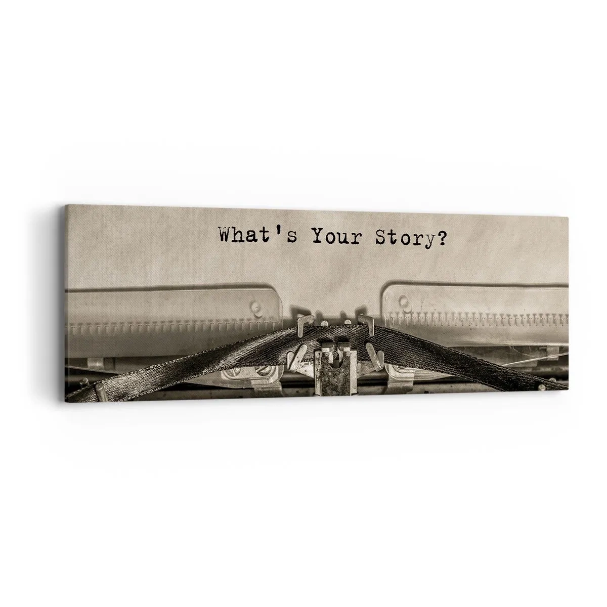 Quadro su tela - Stampe su Tela - Rispondimi - 90x30 cm