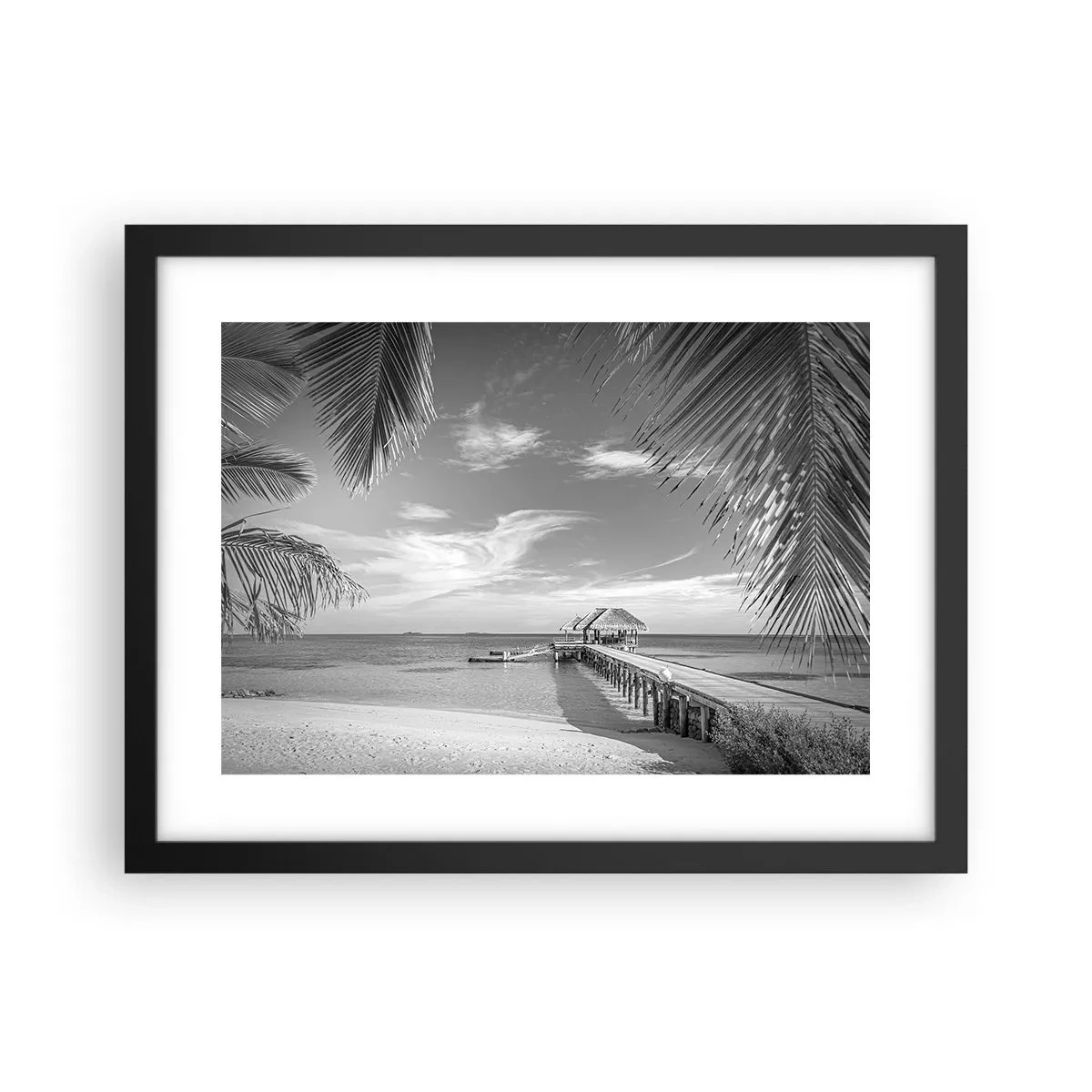 Poster in cornice nera - Un ricordo o un sogno? - 40x30 cm