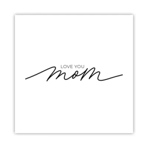 Poster - Grande commozione - 40x40 cm