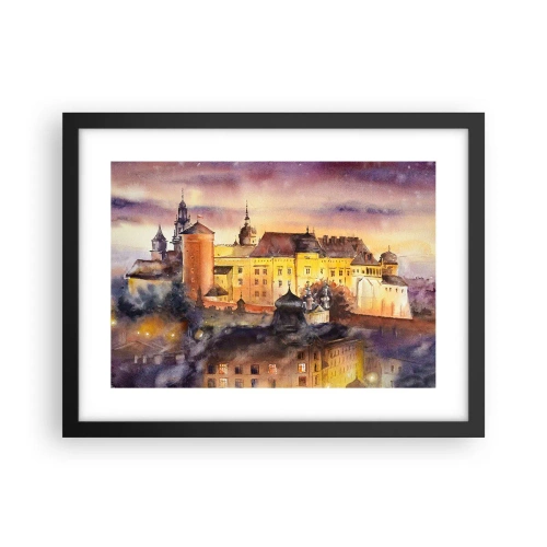 Poster in cornice nera - Storia e fiaba - 40x30 cm