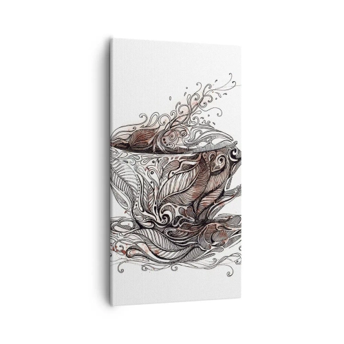 Quadro su tela - Stampe su Tela - Il tè fa bene a tutto - 55x100 cm