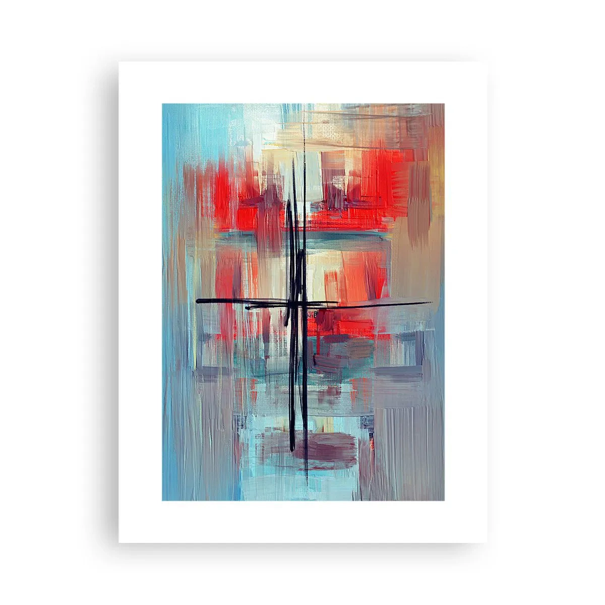 Poster - Paesaggio in una dimensione sconosciuta - 30x40 cm