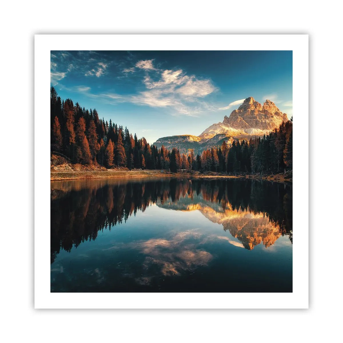 Poster - Paesaggio doppio - 60x60 cm