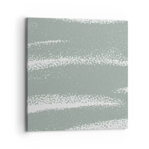 Quadro su tela - Stampe su Tela - Astrazione in clima invernale - 70x70 cm